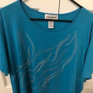 CD Daniels embellished shirt